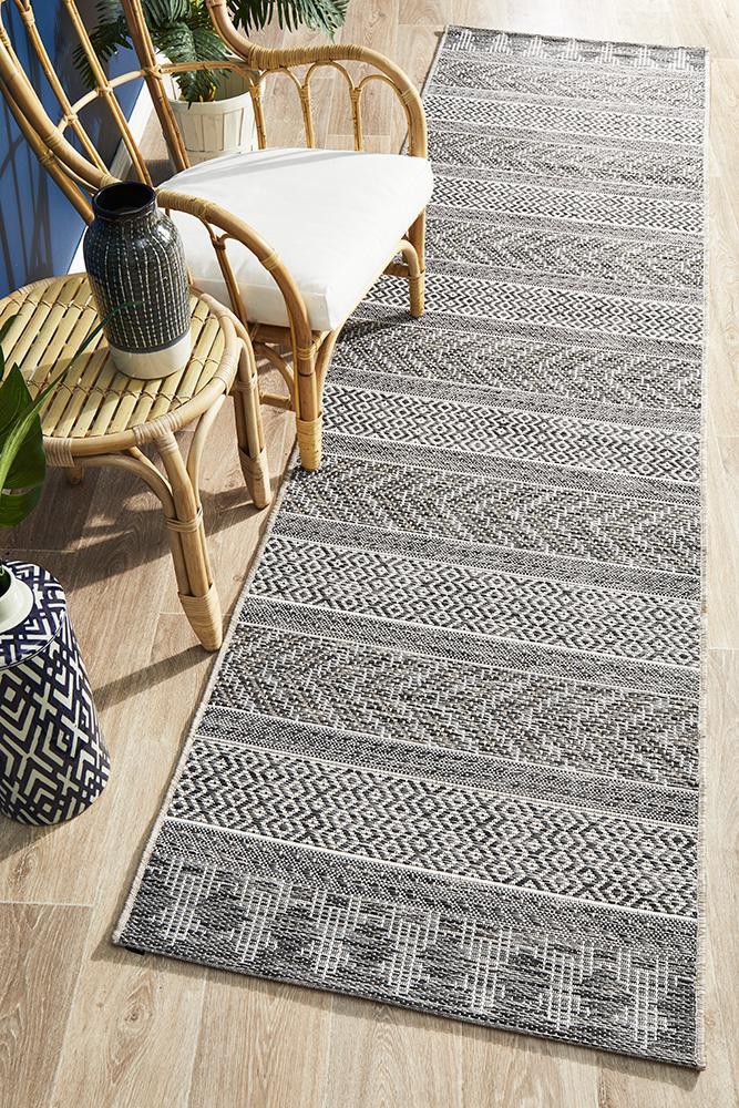 Terrazza Brown Runner Rug