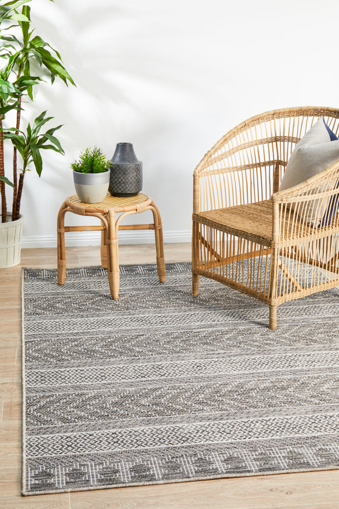 Terrazza Ash Silver Rug