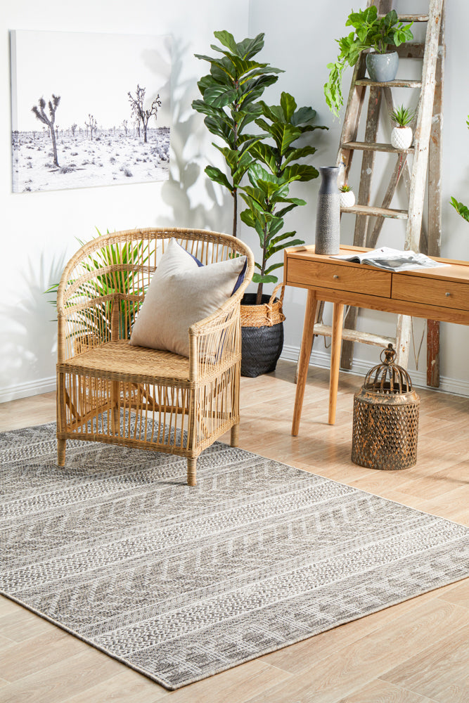 Terrazza Ash Silver Rug