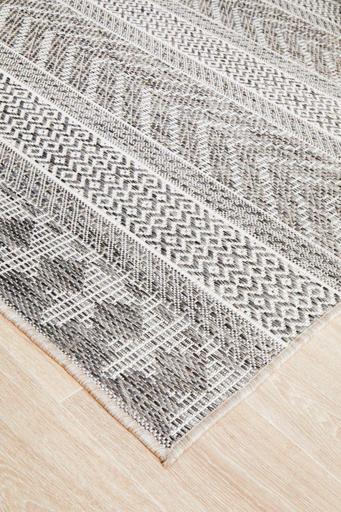Terrazza Ash Silver Rug
