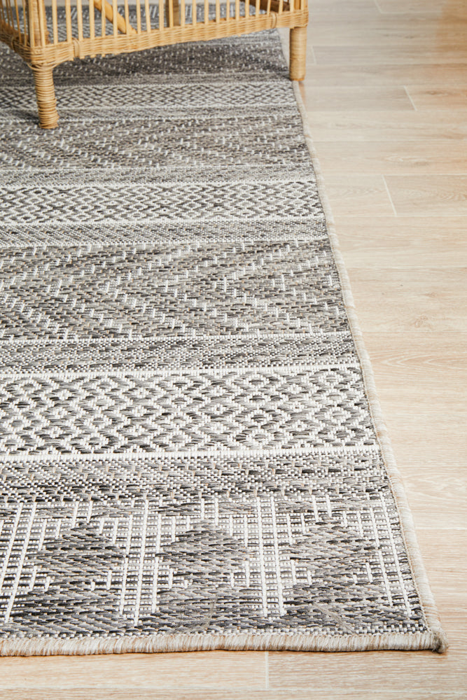 Terrazza Ash Silver Rug