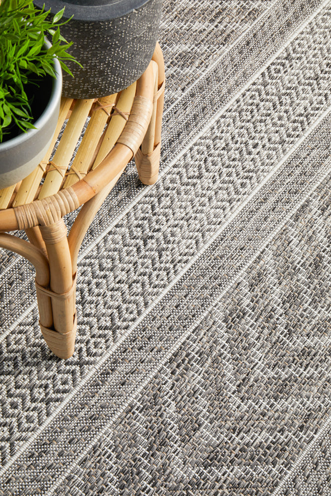 Terrazza Ash Silver Rug