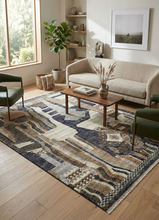 Tova Cairo Black Rug