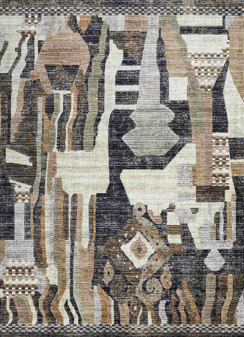 Tova Cairo Black Rug