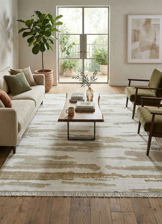 Tova Ivory Beige Rug