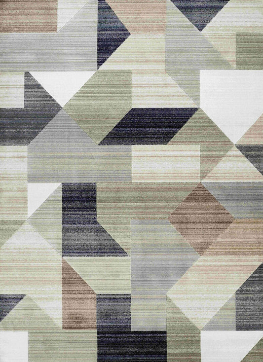 Tova Multi Geometric Rug