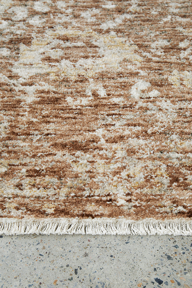 Talvera Brown Runner Rug