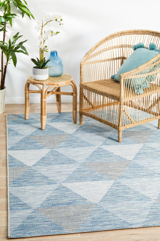 Terrazza Sapphire Blue Rug
