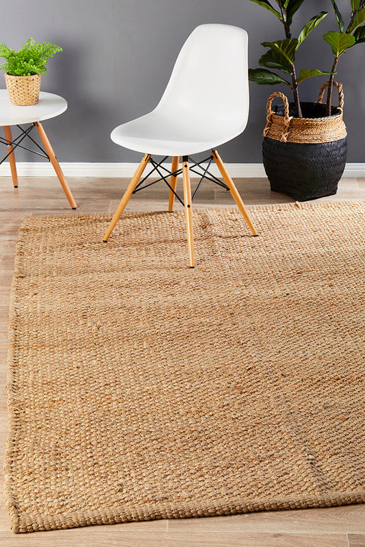 Tessura 3 Natural Jute & Cotton Rug