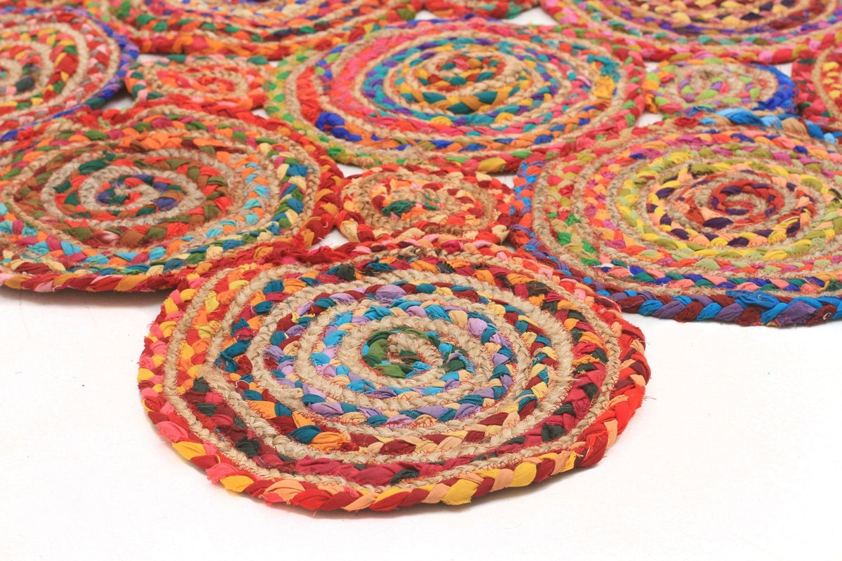 Tessura Multi Jute & Cotton Rug