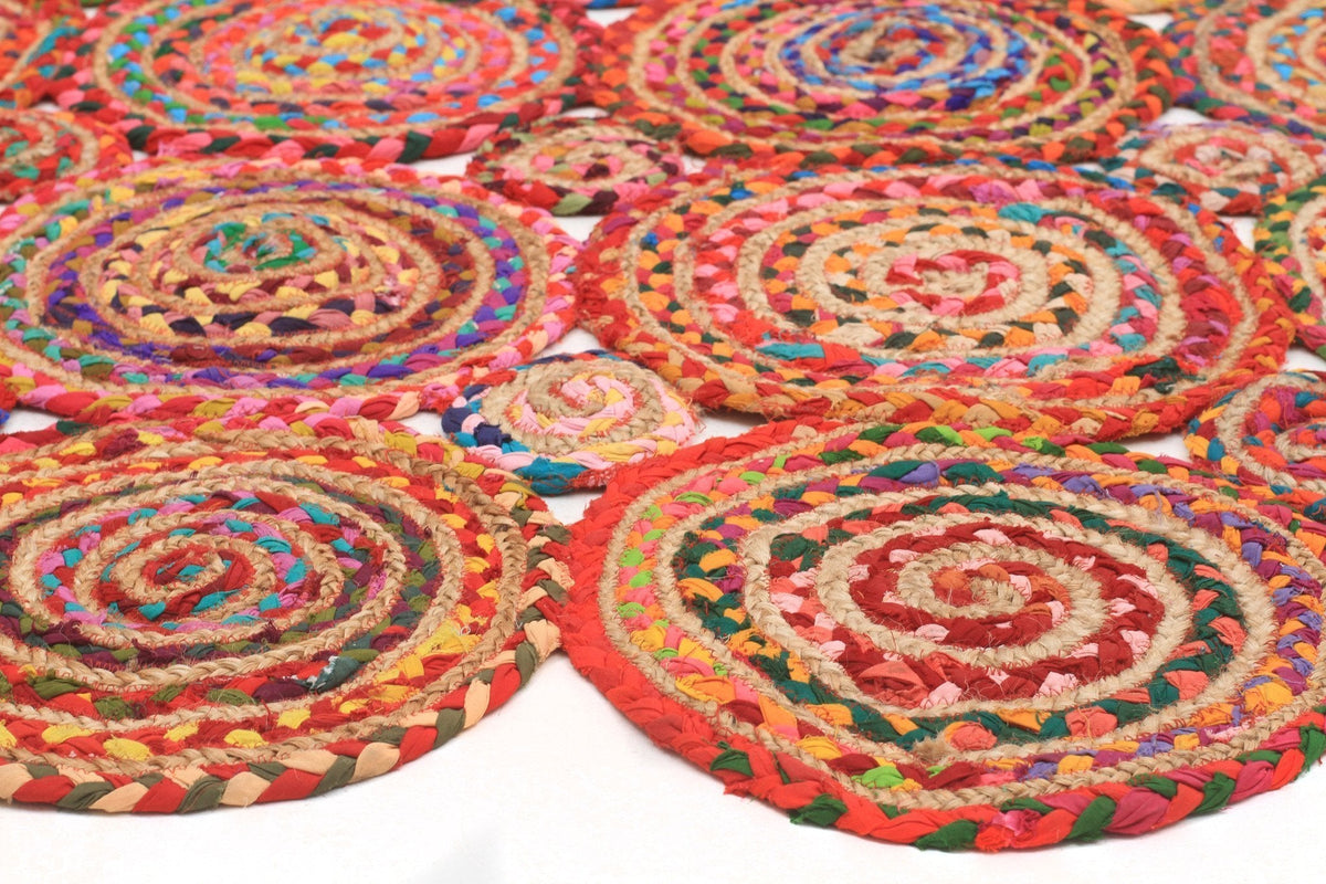Tessura Multi Jute & Cotton Rug