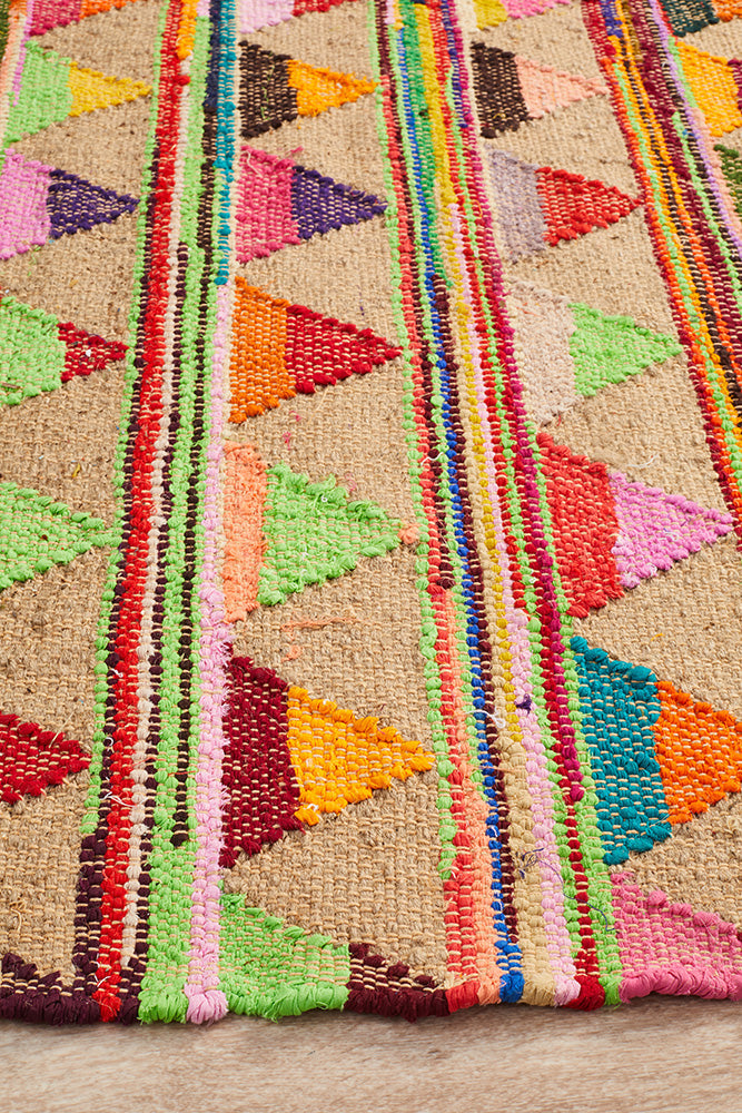 Tessura Natural Multi Jute & Cotton Rug