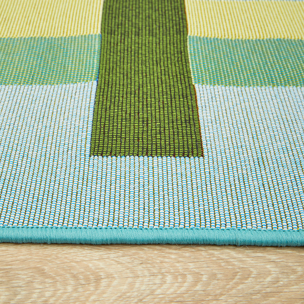 Tramella Green Runner Rug