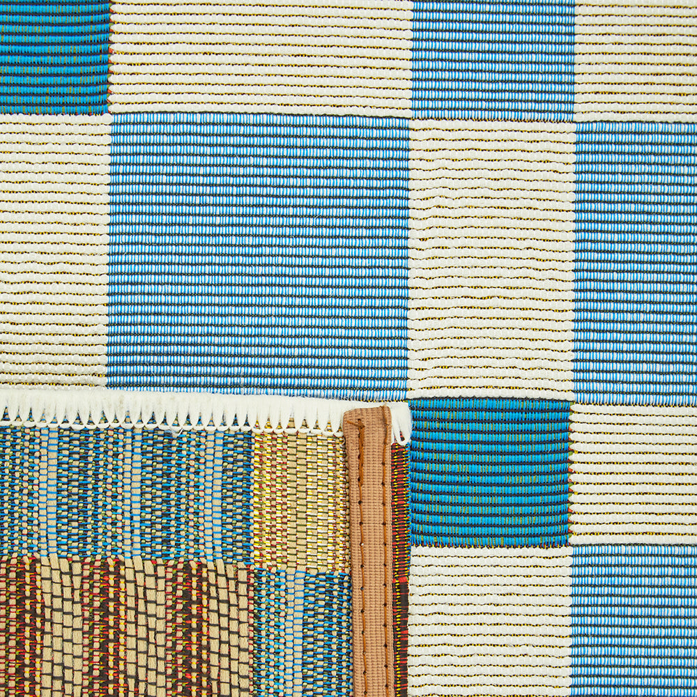 Tramella Indigo Blue Runner Rug