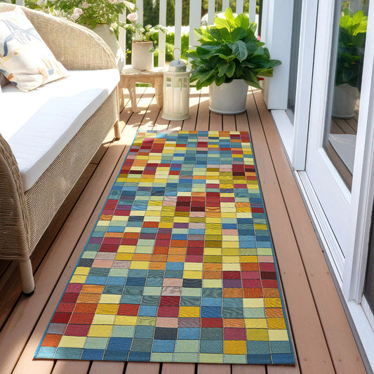Tramella Prism Multicolor Runner Rug
