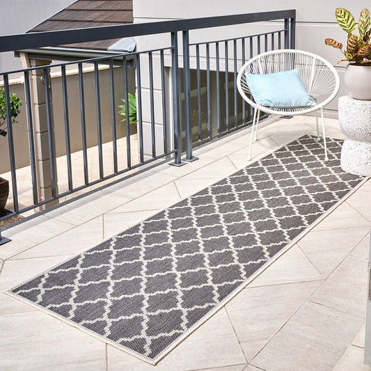 Travessa Grey Runner Rug