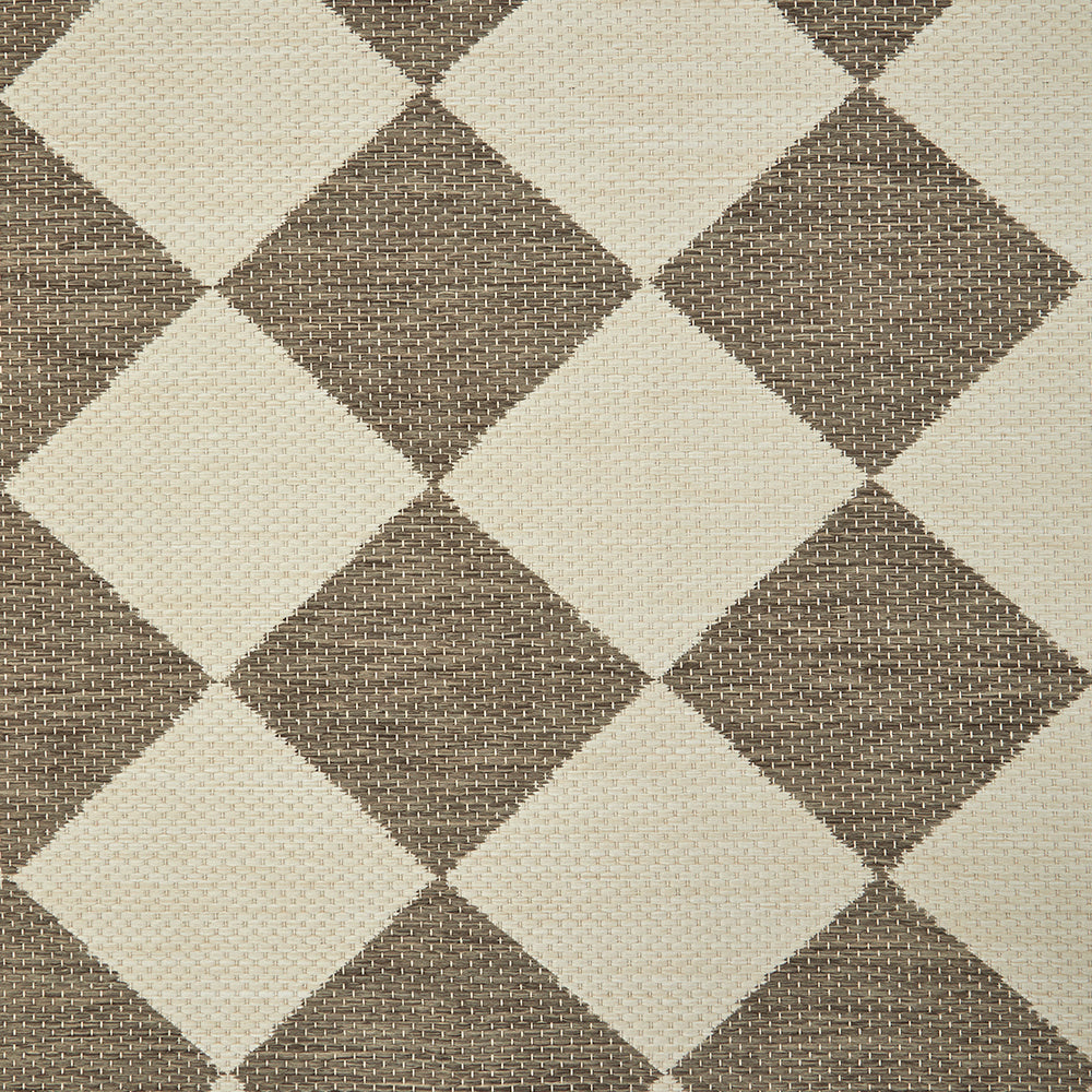 Travessa Taupe Brown Runner Rug