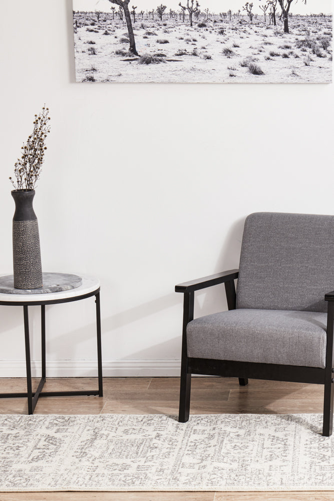 Umbra Cairo Silver Runner Rug