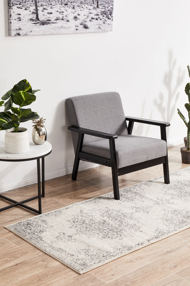 Umbra Silver Transitional Runner Rug