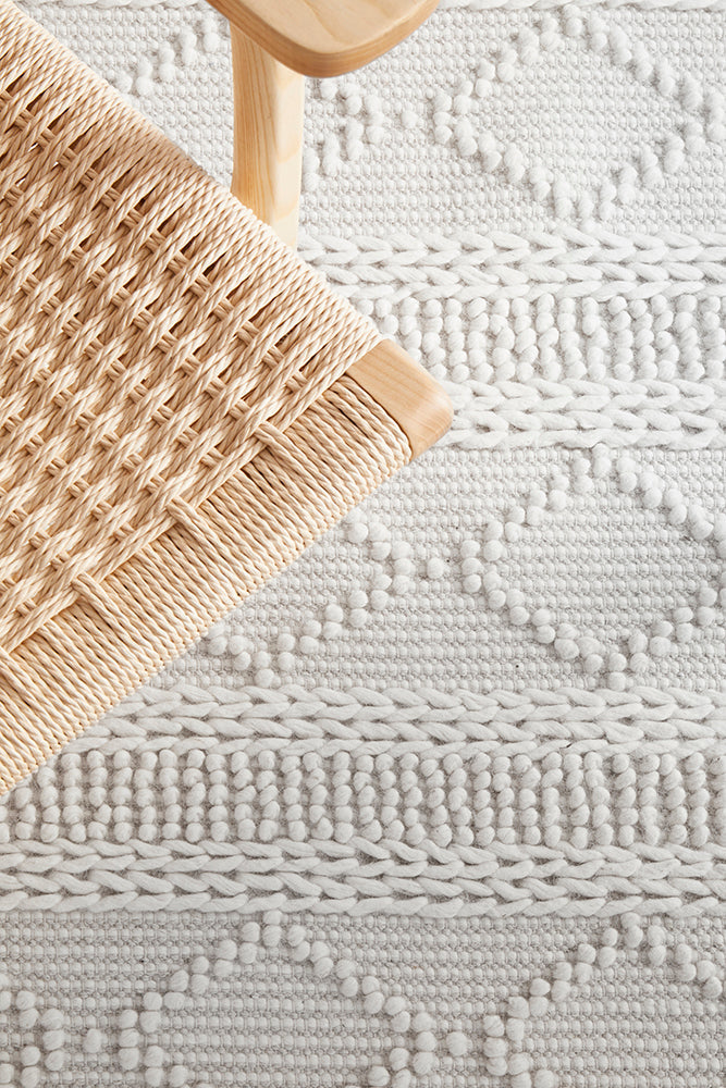 Vellum Wheat Silver Rug