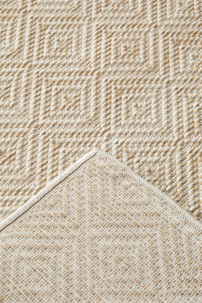 Verano Straw Beige Runner Rug