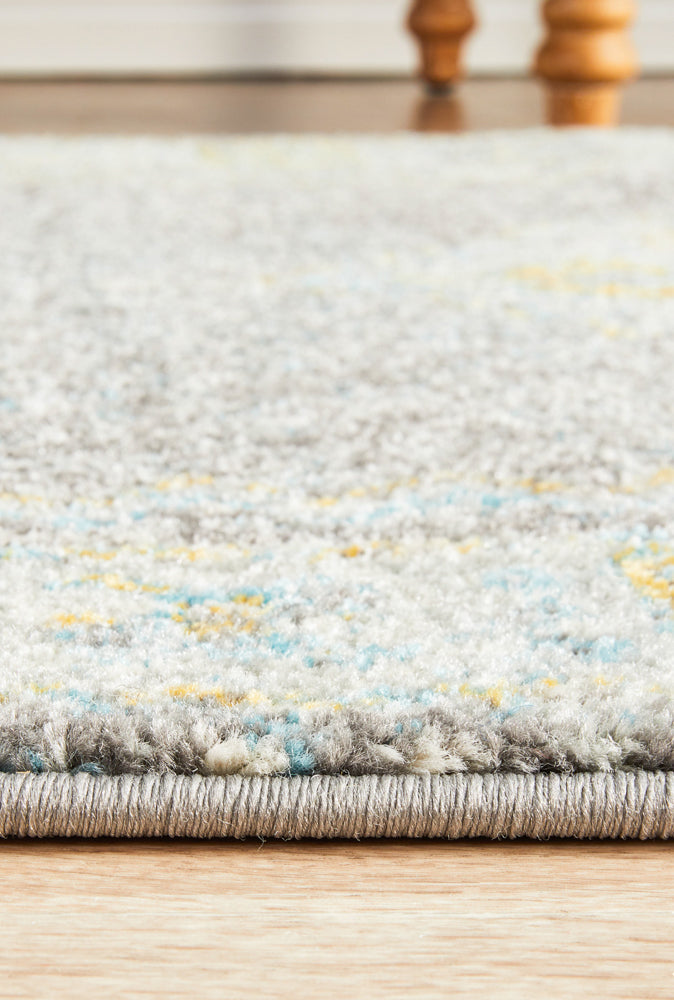 Vestra Grey Transitional Runner Rug