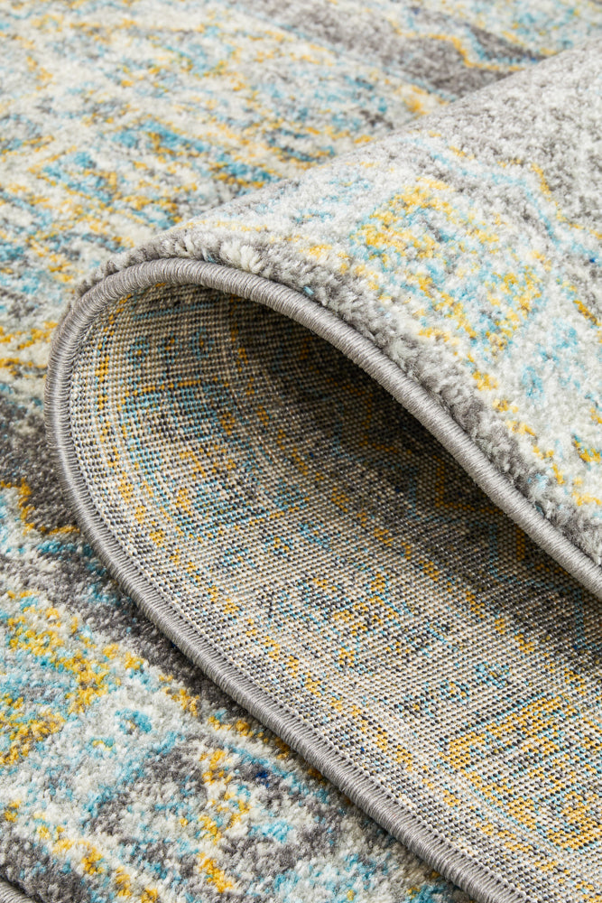 Vestra Grey Transitional Runner Rug