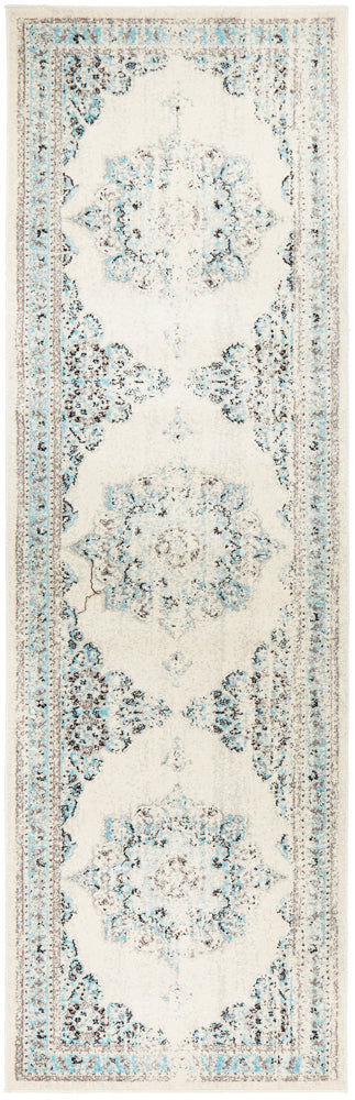 Vestra White Transitional Rug