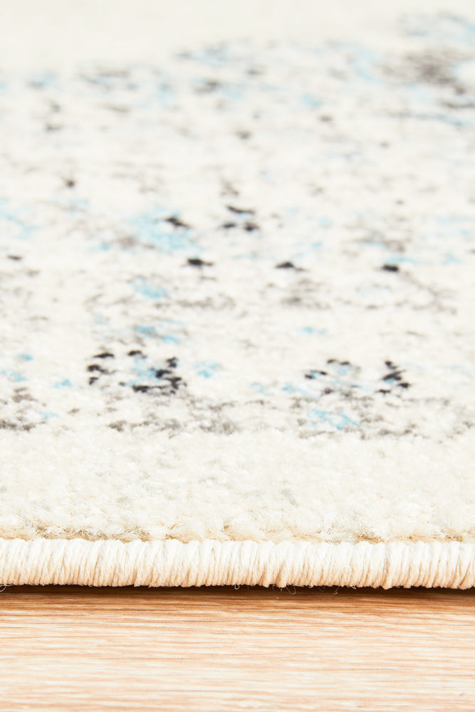 Vestra White Transitional Rug