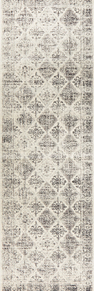 Vestra Grey Runner Rug
