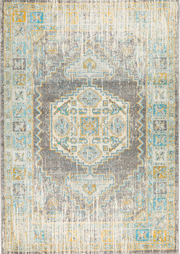 Vestra Grey Transitional Rug