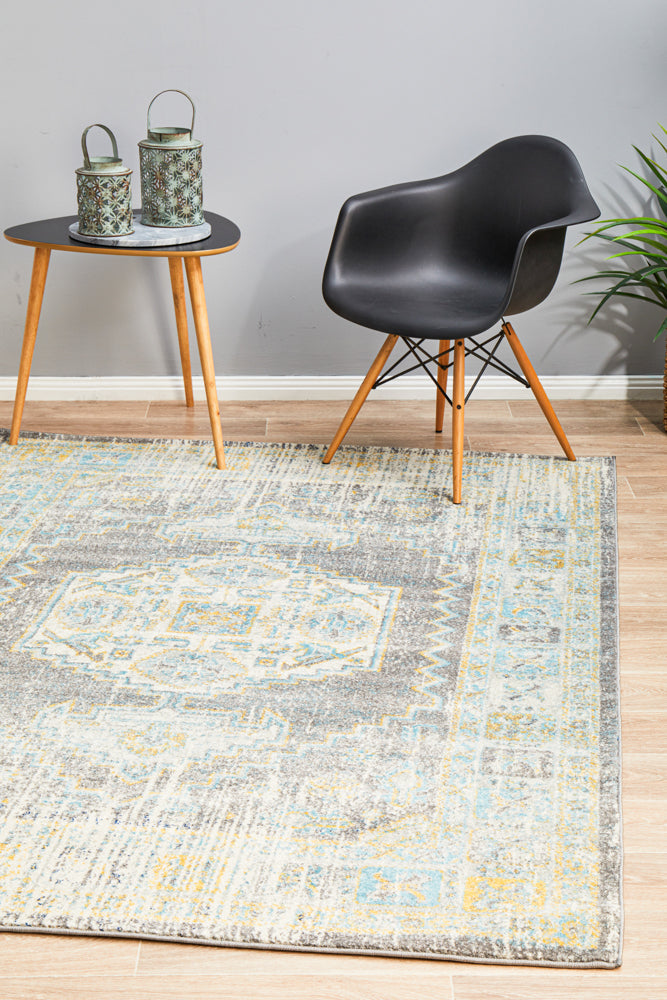 Vestra Grey Transitional Rug