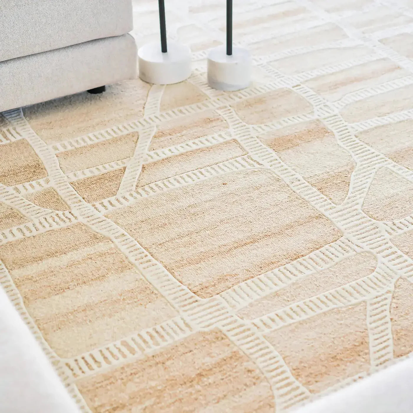 Nira Ivory Wool Rug
