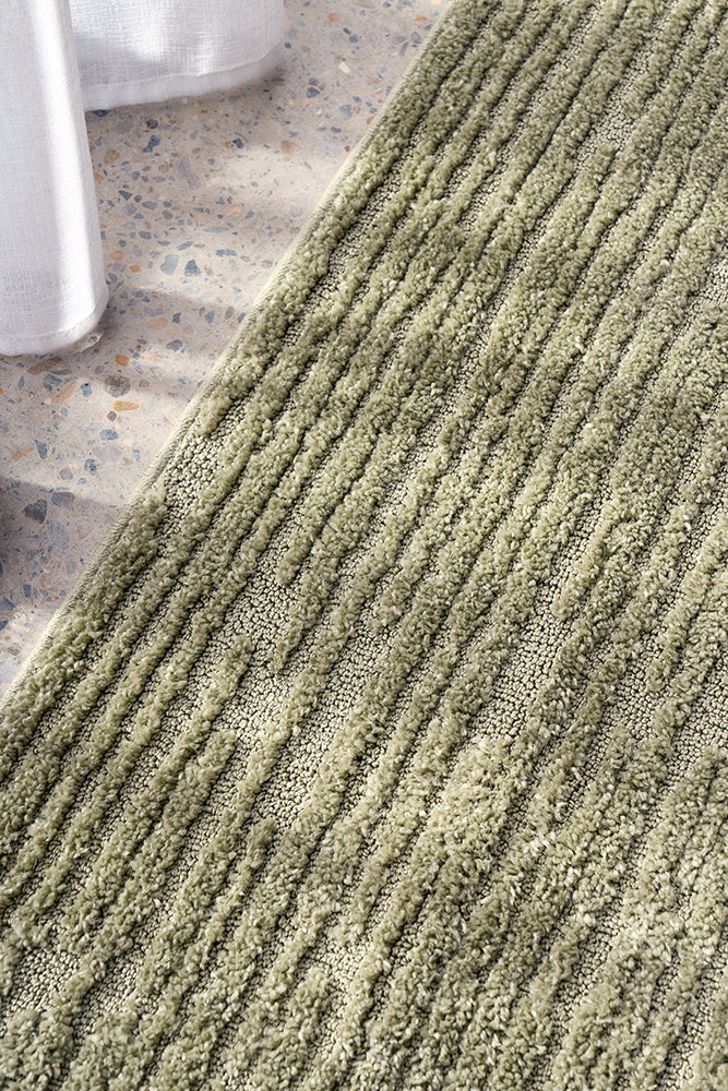 Zanera Green Runner Rug