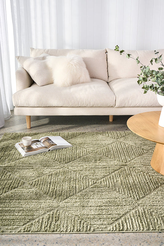 Zanera Moss Green Rug