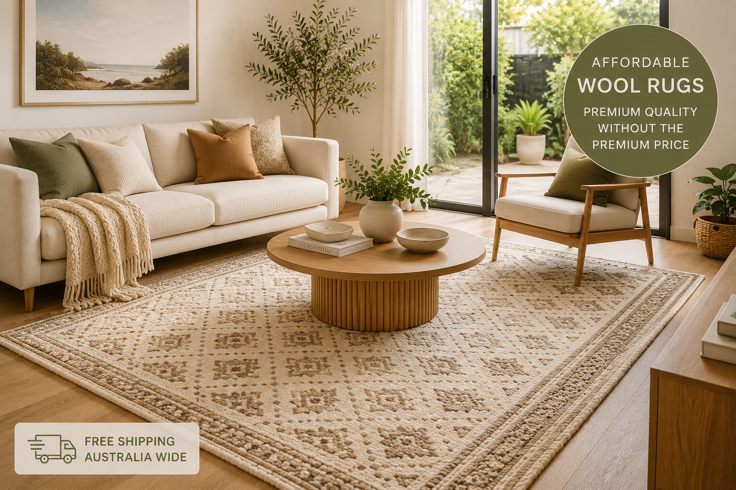 Affordable Wool Rugs with Free Shipping in Australia