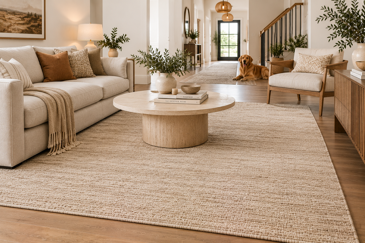 Best Beige Rugs for High-Traffic Areas
