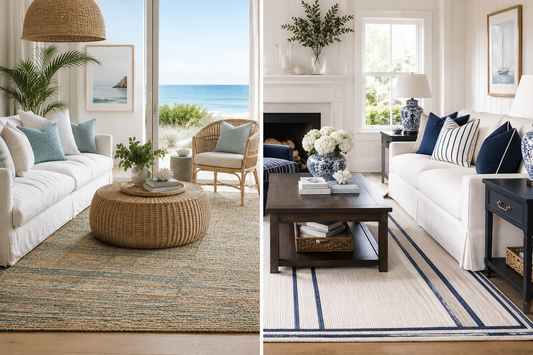 Coastal vs Hamptons Style Rugs: What's the Difference?