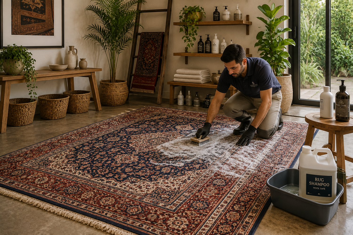 Persian Rug Washing & Care