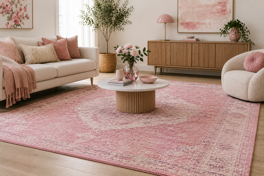Pink Floor Rugs Australia