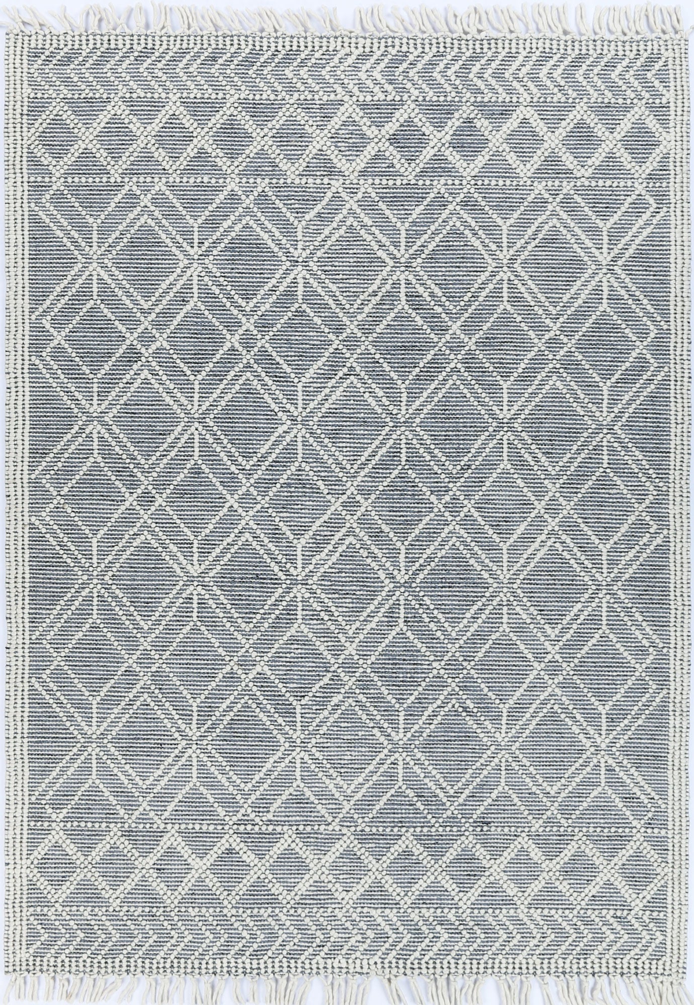 Avenza Ivory Grey Wool Rug