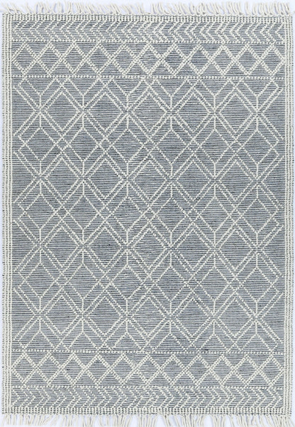 Avenza Ivory Grey Wool Rug