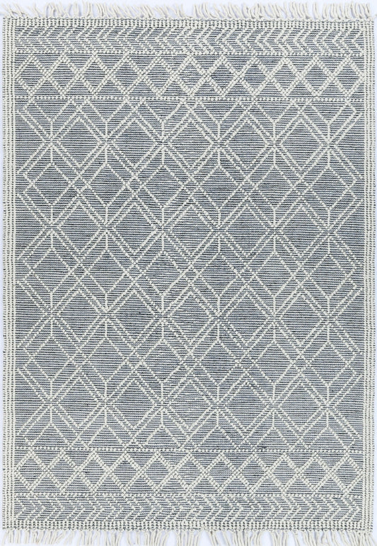 Avenza Ivory Grey Wool Rug
