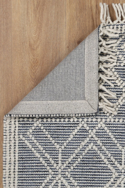 Avenza Ivory Grey Wool Rug