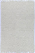Pearl Ivory Grey Wool Rug