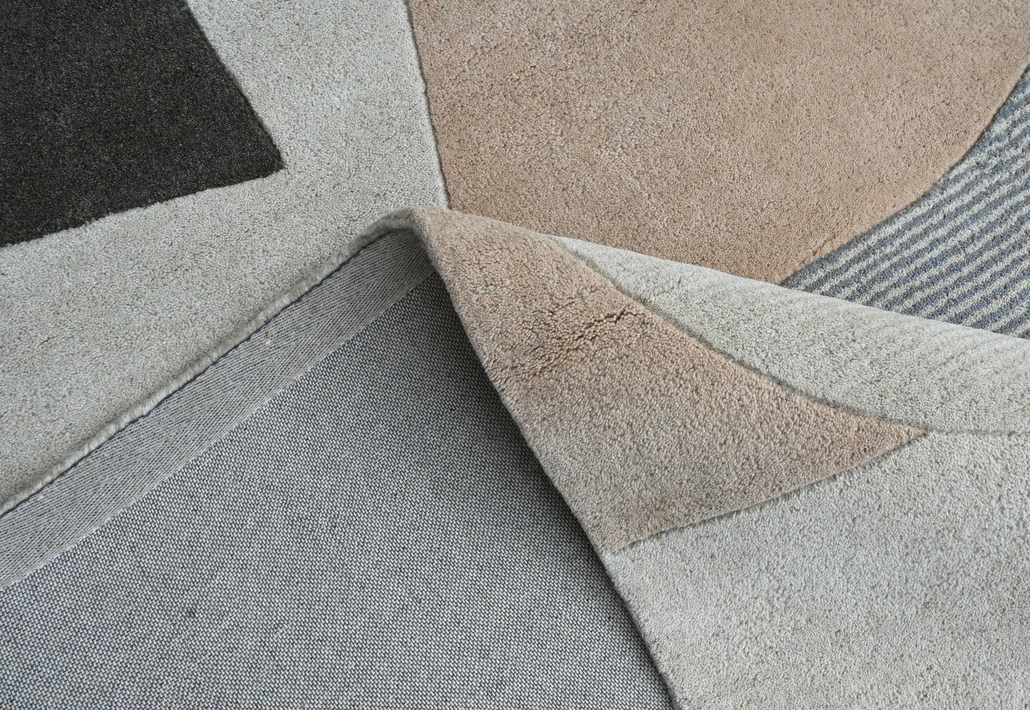 Mehari Beige & Multi Wool Rug