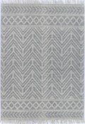 Vexa Ivory Grey Wool Rug