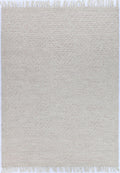 Luxe Ivory Pink Wool Rug