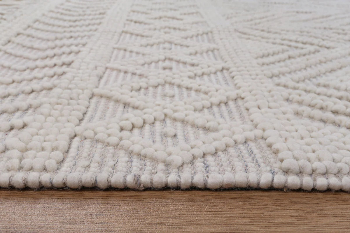 Luxe Ivory Wool Rug