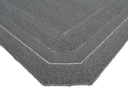 Spectrum Grey Wool Rug